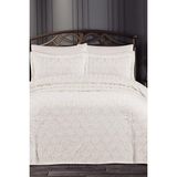 Çeyiz Diyarı Çeyizdiyarı Lucca 3 Parça Pike Takımı Krem - 240x250 cm