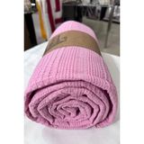 Çeyiz Diyarı Çift Kişilik Yazlık Pamuklu Tek Pike Pembe