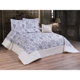 Çeyiz Diyarı Diamond Çift Kişilik Yatak Örtüsü - 265 x 265 cm - Renkli