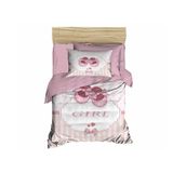 Çeyiz Diyarı Dijital Baskılı Girl Pudra 3d Bebek Nevresim Takımı