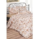 Çeyiz Diyarı Emma 200x220 cm Sarı Çift Kişilik Lastikli Çarşaflı Nevresim Takımı