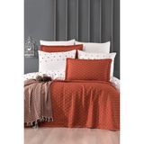 Çeyiz Diyarı Fiona 10 Parça Pikeli Çeyiz Seti Kiremit - 240 x 250 cm