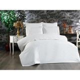 Çeyiz Diyarı Fransız Dantelli Hanzade Çeyizlik Nevresim Takımı Krem - 200 x 220 cm