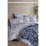 Çeyiz Diyarı Gaye Çift Kişilik Nevresim Takımı - 200 x 220 cm - Mavi