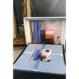 Çeyiz Diyarı Gece Bambu Çift Kişilik Tek Pike Gri - 200 x 220 cm