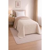 Çeyiz Diyarı Nova Ultrasonik Kapitoneli Çift Taraflı Tek Kişilik 160x210 cm Kırlentsiz Tek Pike Somon