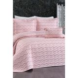 Çeyiz Diyarı Okyanus Çift Kişilik Yatak Örtüsü 250X260 Pudra - 250 x 260 cm