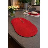 Çeyiz Diyarı Örgü 6 Parça Supla Takımı Kırmızı