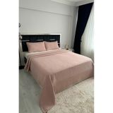 Çeyiz Diyarı Powderlove 3 Parça Çift Kişilik Yatak Örtüsü 235x250 cm