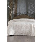 Çeyiz Diyarı Puffy Pamuk Çift Kişilik Tek Battaniye 200X220 Bej - 200 x 220 cm