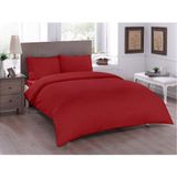 Çeyiz Diyarı Pure Çift Kişilik Nevresim Takımı Kırmızı - 200 x 220 cm - Renkli