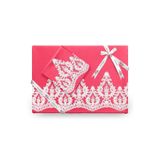 Çeyiz Diyarı Queen Fransız Dantelli Nevresim Takımı,Nar Çiçeği 200X220