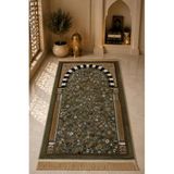 Çeyiz Diyarı Rawza Bambu Halı Seccade 70x110 cm