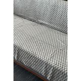 Çeyiz Diyarı Sofa Cover Pelüş Kaymaz Tabanlı Koltuk Örtüsü 170X215 cm Gri - 170 x 215 cm