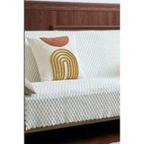 Çeyiz Diyarı Sofa Cover Pelüş Kaymaz Tabanlı Koltuk Örtüsü 170X215 cm Krem - 170 x 215 cm