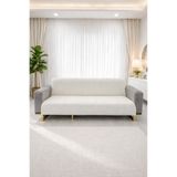 Çeyiz Diyarı Teddy Wellsoft Koltuk Örtüsü 170x215 Cm Krem