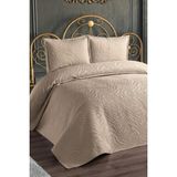 Çeyiz Diyarı Ultrasonik Kapitoneli Fenomen Çift Kişilik Yatak Örtüsü Bej - 230 x 250 cm