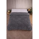 Çeyiz Diyarı Uyl Wellsoft 215x235 Cm Battal Boy Yorgan Gri