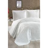 Çeyiz Diyarı Verona 3 Parça Çift Kişilik Yatak Örtüsü Krem - 240 x 260 cm