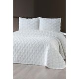 Çeyiz Diyarı Vesya 3 Parça Çift Kişilik Pike Takımı Krem - 235x250 cm