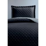 Çeyiz Diyarı Washed Soft Çift Taraflı Tek Kişilik Yatak Örtüsü Lacivert - 180 x 240 cm