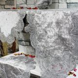 Çeyiz Diyarı Yasemin 3 Parça Yatak Odası Takımı Gri
