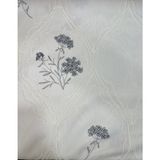 Çeyiz Merkezi Buket Nakışlı Şönil 3 Parça Pike Takımı – Çift Kişilik ( Kutulu) - Gri - 240 x 250 cm