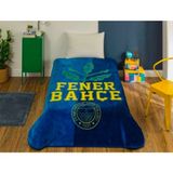 Çeyiz Merkezi Taç Fenerbahçe Taraftar Battaniyesi Lisanslı - Tek Kişilik - Çok Renkli - 220 x 240 cm