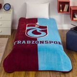 Çeyiz Merkezi Taç Trabzonspor Taraftar Battaniyesi Lisanslı - Tek Kişilik - Çok Renkli - 220 x 240 cm