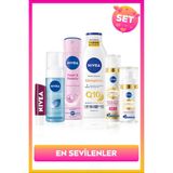 Çeyiz Seti, Vücut Losyonu 250ml,Dudak Kremi, Yüz Temizleme Köpüğü, Deodorant, Leke Karşıtı Krem,Serum