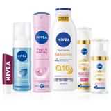Çeyiz Seti, Vücut Losyonu 250ml,Dudak Kremi,Yüz Yıkama Köpüğü, Deodorant, Leke Karşıtı Krem ve Serum