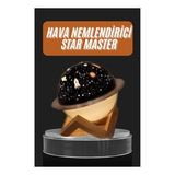 CEYLAN ADAM Aromaterapi Hava Nemlendirici Gece Lambası Uzay Model Satürn Oda Kokusu