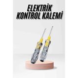 Ceylan Adam Kontrol Kalemi Çift Başlıklı Şeffaf Elektrik Testi Değişken Uçlu