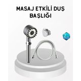 Ceylan Adam Masaj Etkili Duş Başlığı – Su Tasarruflu, Yüksek Basınçlı ve Cilt Dostu Tasarım