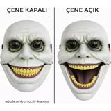 Ceylan Adam Mey Ithalat® Hareketli Çene Mekanizmalı Korku Maskesi Yeşil