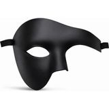 Ceylan Adam Mey Ithalat® Siyah Yarım Erkek Maske – Phantom Parti & Balo Maskesi