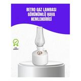 CEYLAN ADAM Retro Gaz Lambası Görünümlü Ledli Buhar Püskürtücü Aroma Difüzör