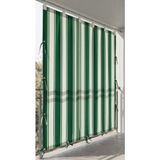 Ceylan Home Üstten Halkalı, 3 Tarafı Kuş Gözlü Bahçe Brandası | Balkon & Teras Perdesi | Yeşil - 180 x 250 cm