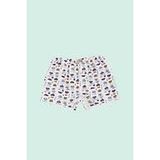 CEYLANOĞLU Erkek Çocuk Desenli Pamuklu Boxer, 6'lı Paket, Kırmızı, 4-6 Yaş