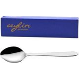 Ceylin Elegance Model Tatlı Kaşık 304 Kalite 3 mm 12 Kişilik - Gümüş