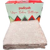 Ceyline Padişah Emboss Tek Kişilik Battaniye Pudra - 155 x 215 cm - Renkli