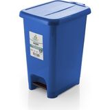 CEYMOP PROFESSIONAL Slim Pedallı Çöp Kovası 20 Litre - 20 lt - Mavi