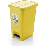 CEYMOP PROFESSIONAL Slim Pedallı Çöp Kovası 20 LT - Sarı