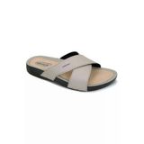 Ceyo 9877 Anatomik Taban Erkek Terlik Koyu Bej 40-45