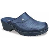 Ceyo 9878-14 Lacivert Anatomik Taban Kadın Sabo Terlik