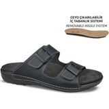 Ceyo 9903-4 Anatomik Taban Erkek Terlik Siyah 40-45