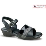 Ceyo 9922-20 Siyah Kadın Sandalet