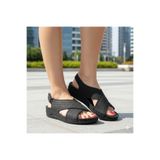 Ceyo 9946-35 Tam Ortopedik Ultra Hafif Rahat Cırtlı Kadın Sandalet