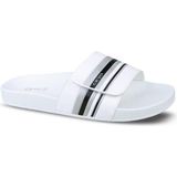 Ceyo 9959-M14 Anatomik Taban Cırtlı Erkek Terlik Beyaz 40-46