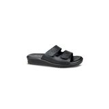 Ceyo 9984-8 Memory Foam Comfort Taban Kadın Terlik Siyah 36-40 siyah